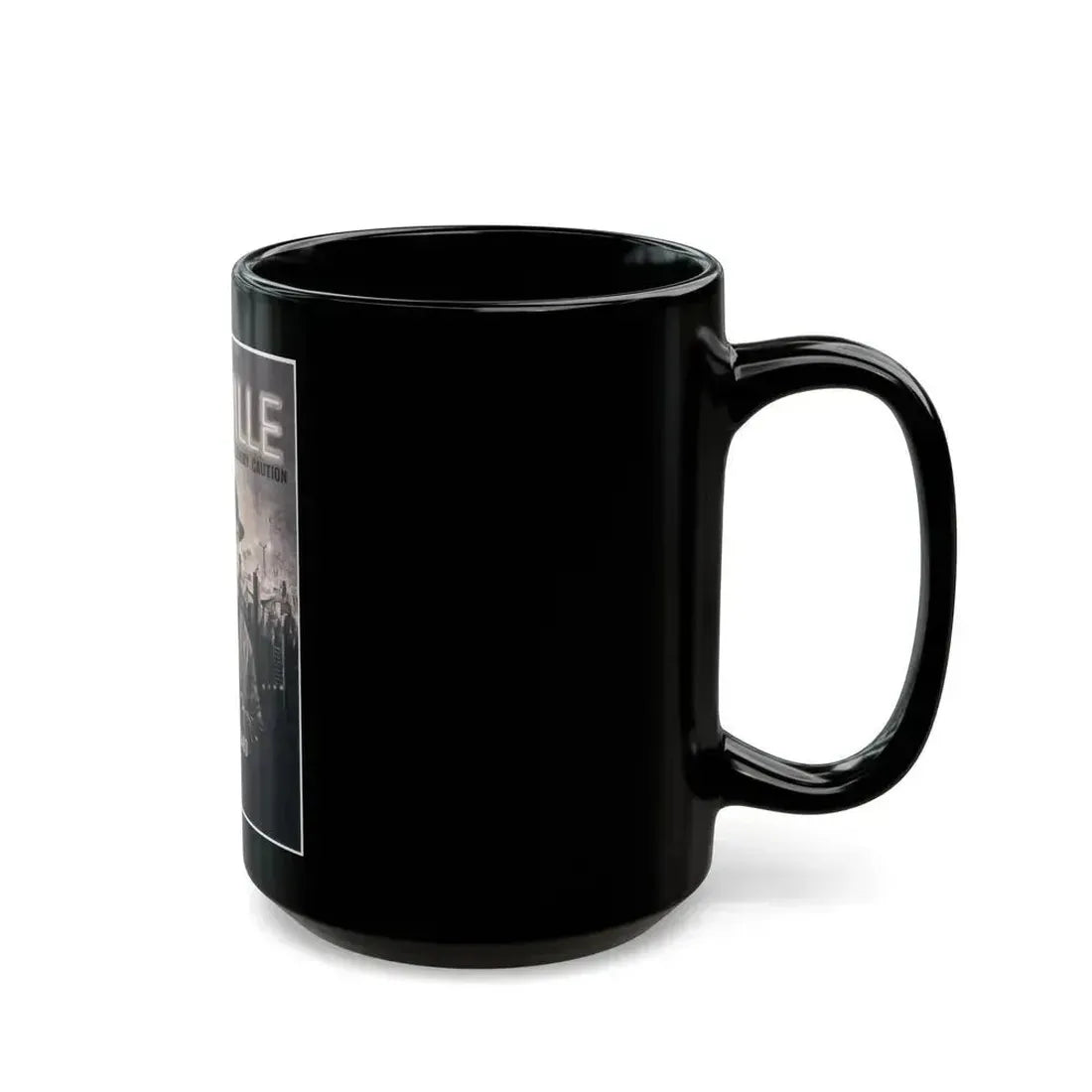 ALPHAVILLE 1965 Movie Poster - Black Coffee Mug - Go Mug Yourself
