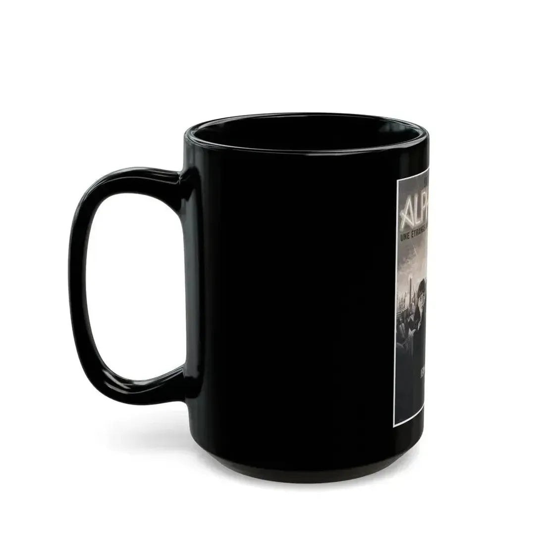 ALPHAVILLE 1965 Movie Poster - Black Coffee Mug - Go Mug Yourself