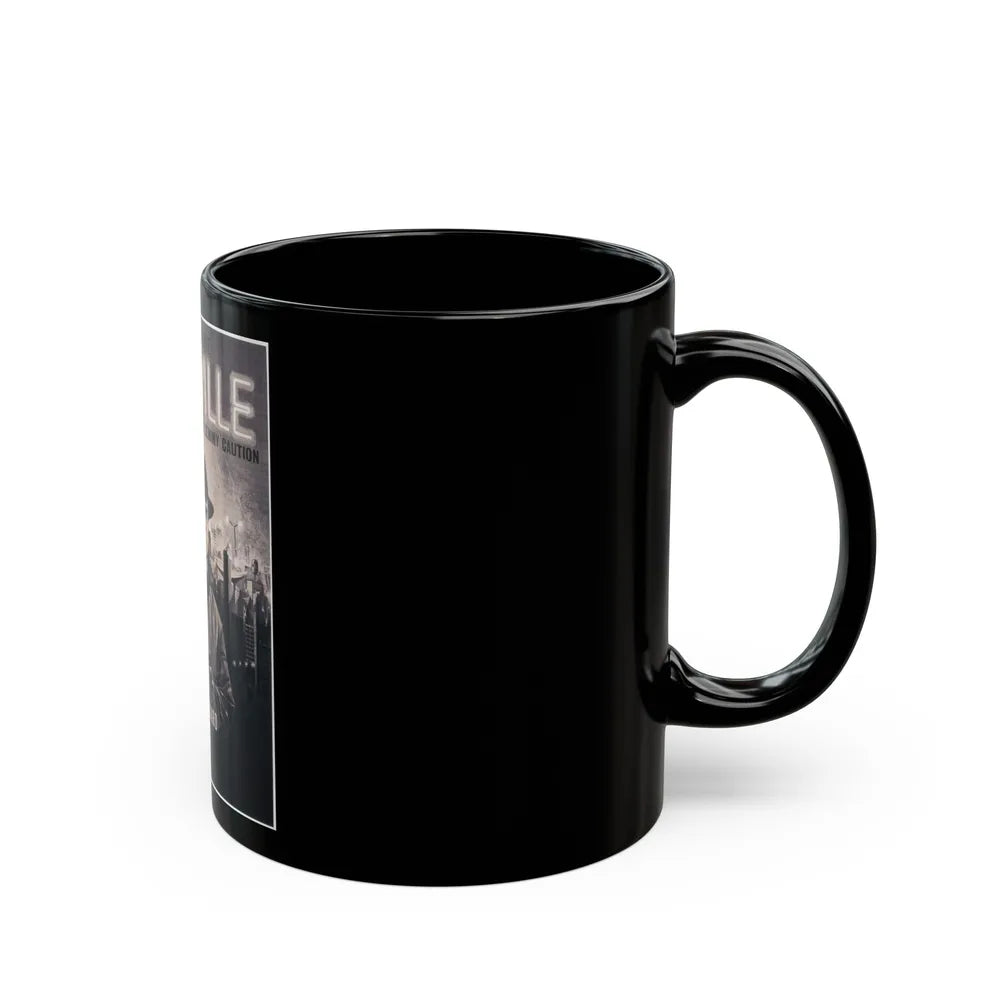 ALPHAVILLE 1965 Movie Poster - Black Coffee Mug-Go Mug Yourself