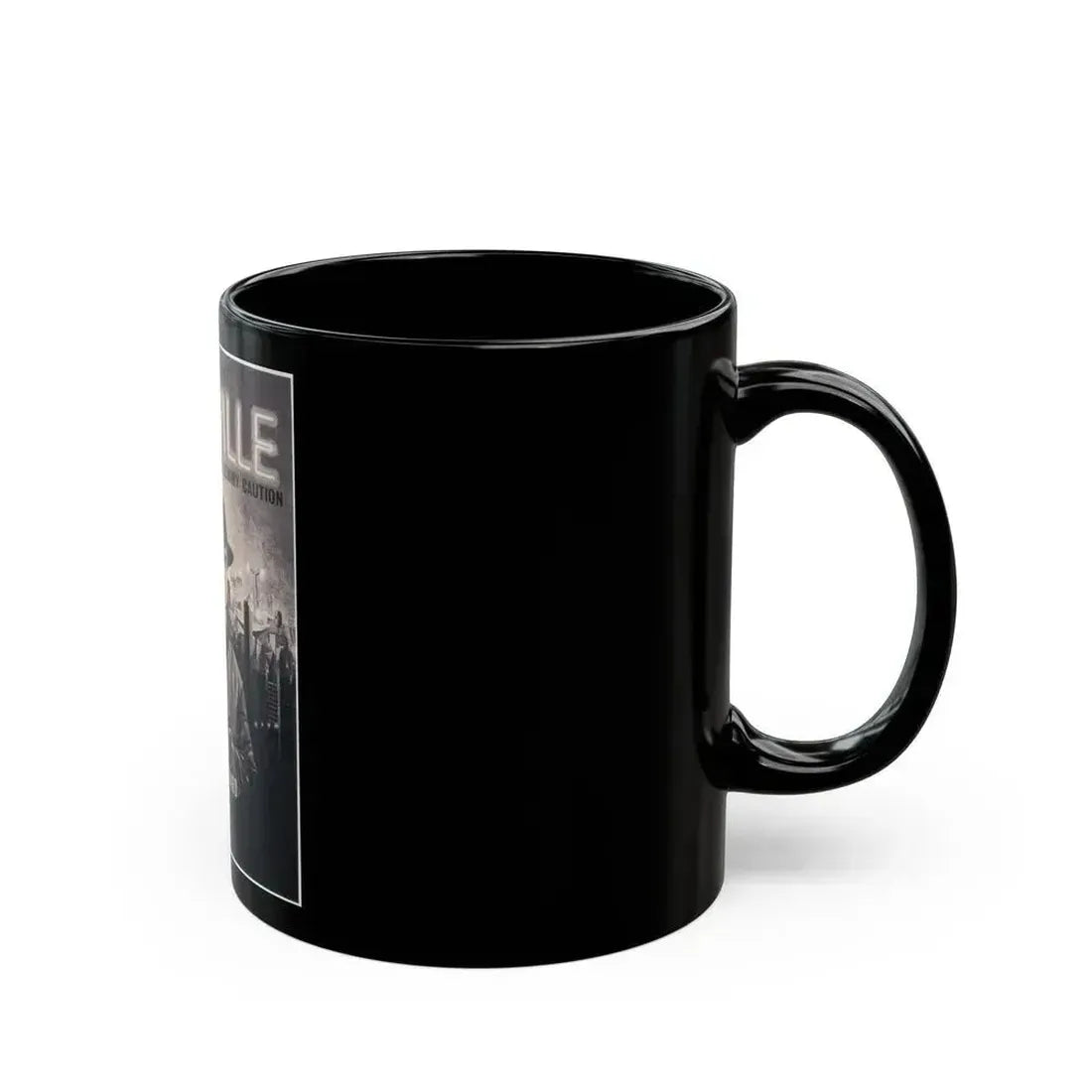 ALPHAVILLE 1965 Movie Poster - Black Coffee Mug - Go Mug Yourself