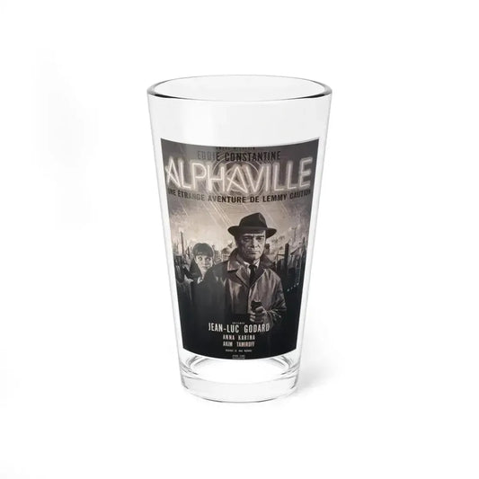 ALPHAVILLE 1965 Movie Poster - Pint Glass 16oz 16oz - Go Mug Yourself
