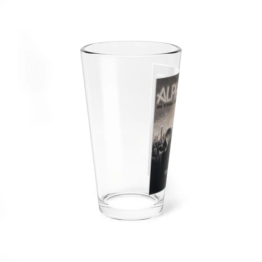 ALPHAVILLE 1965 Movie Poster - Pint Glass 16oz-Go Mug Yourself