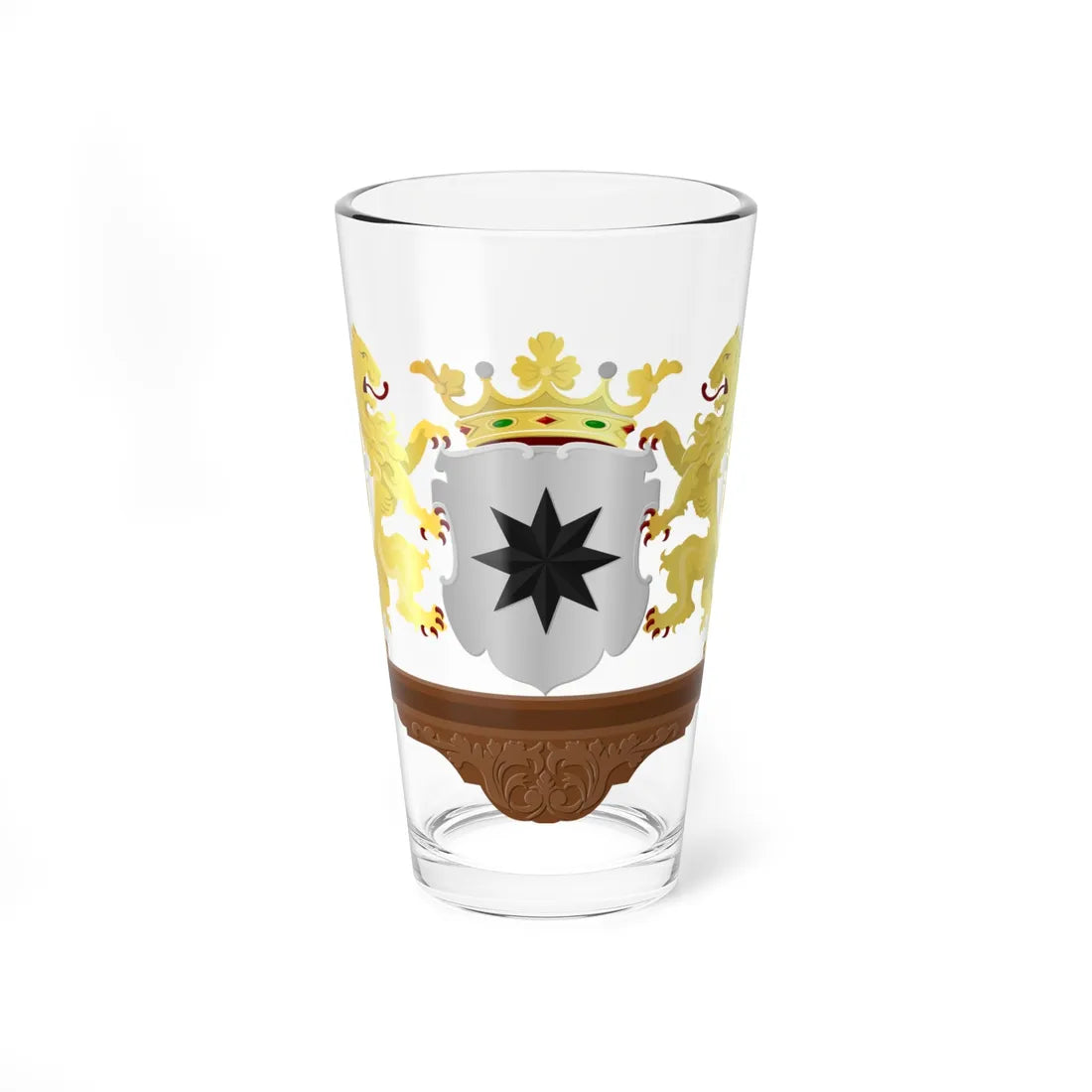 Alphen aan den Rijn wapen 1918 HRvA (Netherlands) (Coat of Arms) Pint Glass 16oz 16oz - Go Mug Yourself