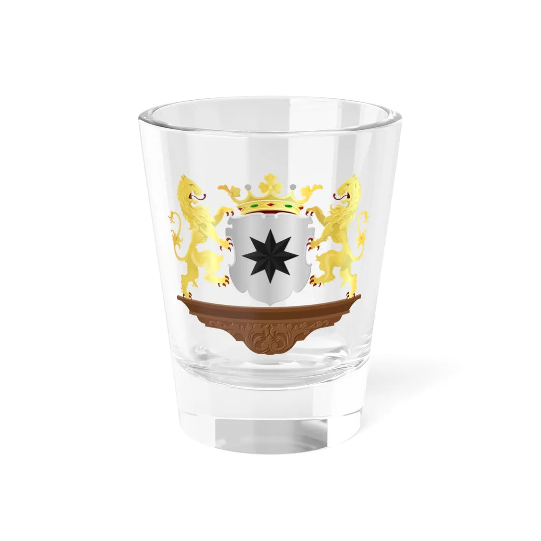 Alphen aan den Rijn wapen 1918 HRvA (Netherlands) (Coat of Arms) Shot Glass 1.5oz 1.5oz - Go Mug Yourself