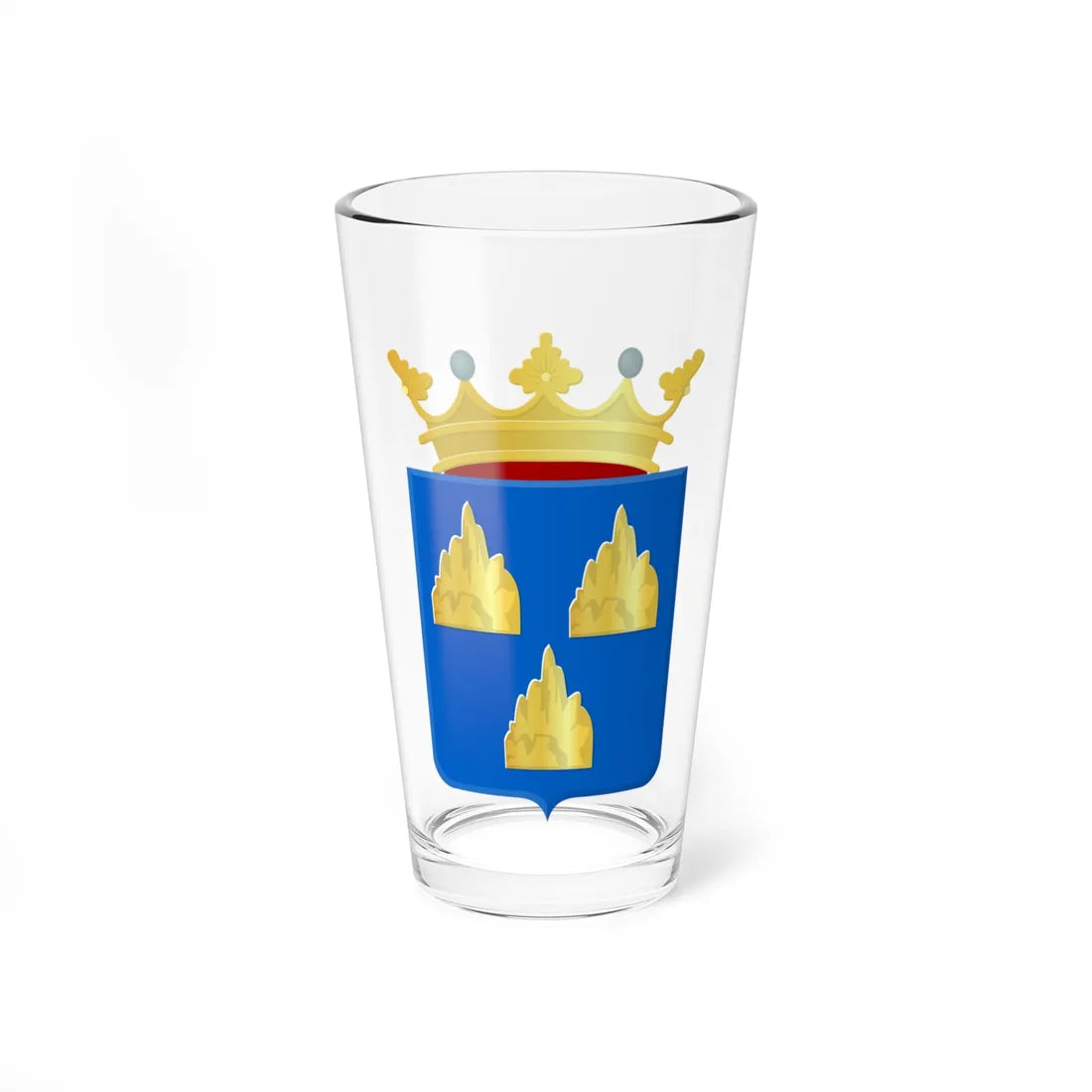 Alphen en Riel wapen (Netherlands) (Coat of Arms) Pint Glass 16oz 16oz - Go Mug Yourself