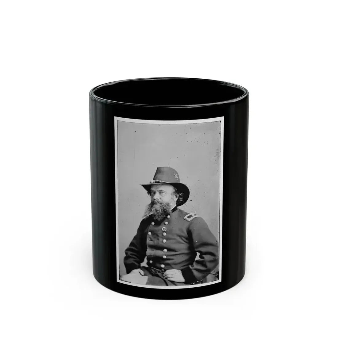Alpheus S. Williams 002 (U.S. Civil War) Black Coffee Mug 11oz - Go Mug Yourself