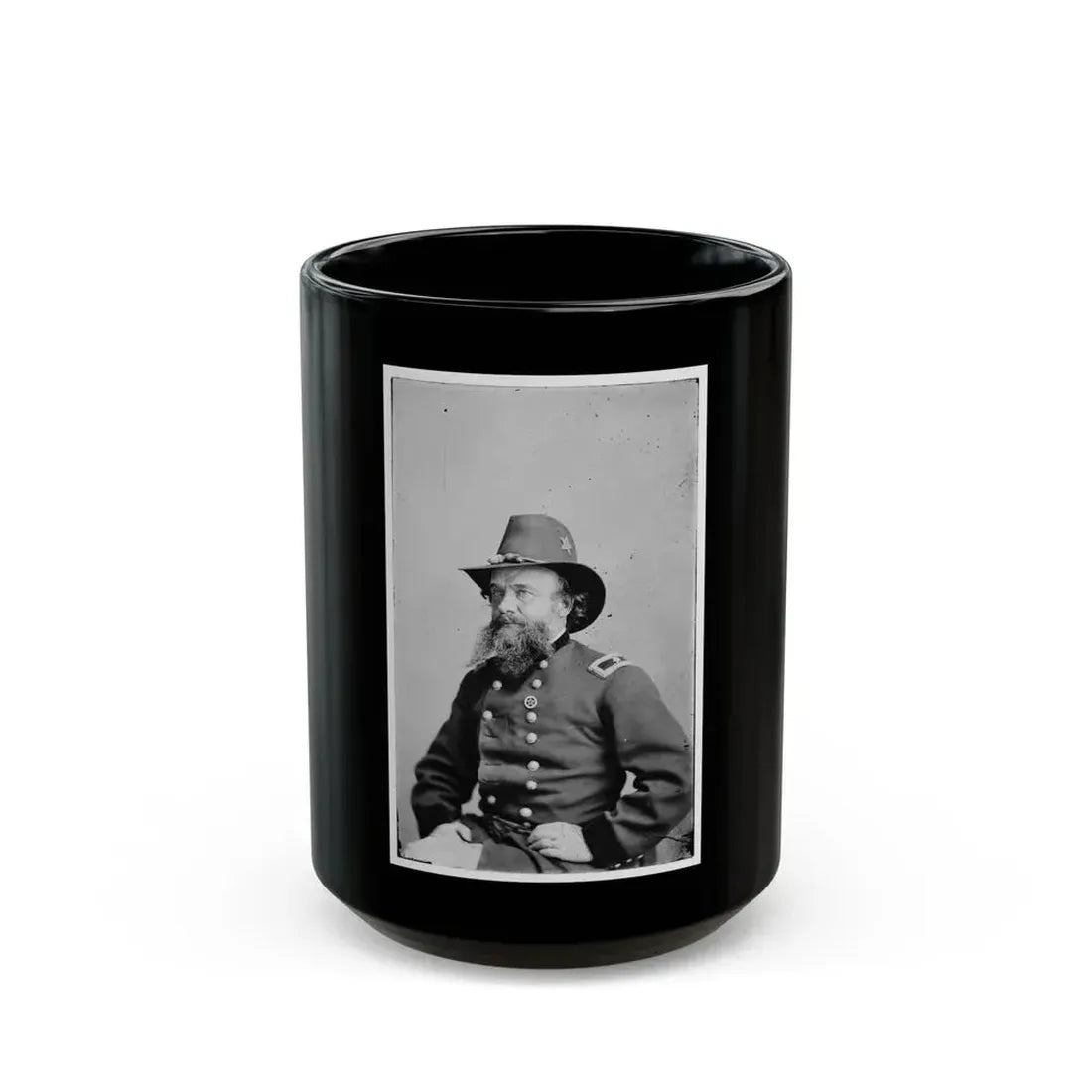 Alpheus S. Williams 002 (U.S. Civil War) Black Coffee Mug 15oz - Go Mug Yourself