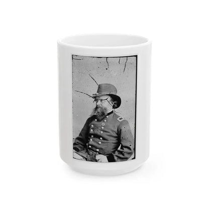 Alpheus S. Williams 010 (U.S. Civil War) White Coffee Mug 15oz - Go Mug Yourself
