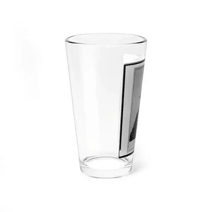 Alpheus S. Williams, Union Officer, Half-Length Portrait, Seated, Facing Left, With Small Star Medallion On Uniform (U.S. Civil War) Pint Glass 16oz - Go Mug Yourself