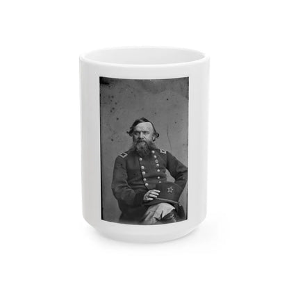 Alpheus S. Williams (U.S. Civil War) White Coffee Mug-15oz-Go Mug Yourself