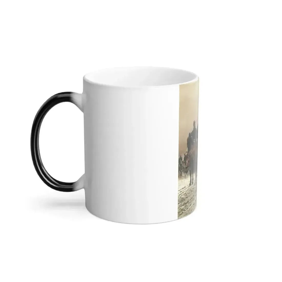 Alphonse Marie De Neuville (1835-1885) The Salute - 1879 - Color Changing Mug 11oz - Go Mug Yourself