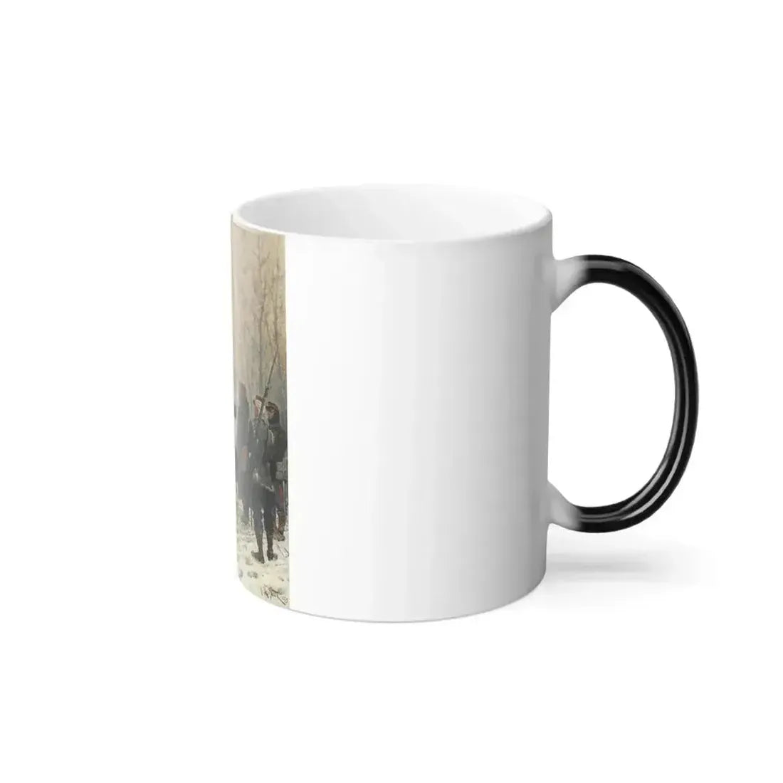 Alphonse Marie De Neuville (1835-1885) The Salute - 1879 - Color Changing Mug 11oz - Go Mug Yourself