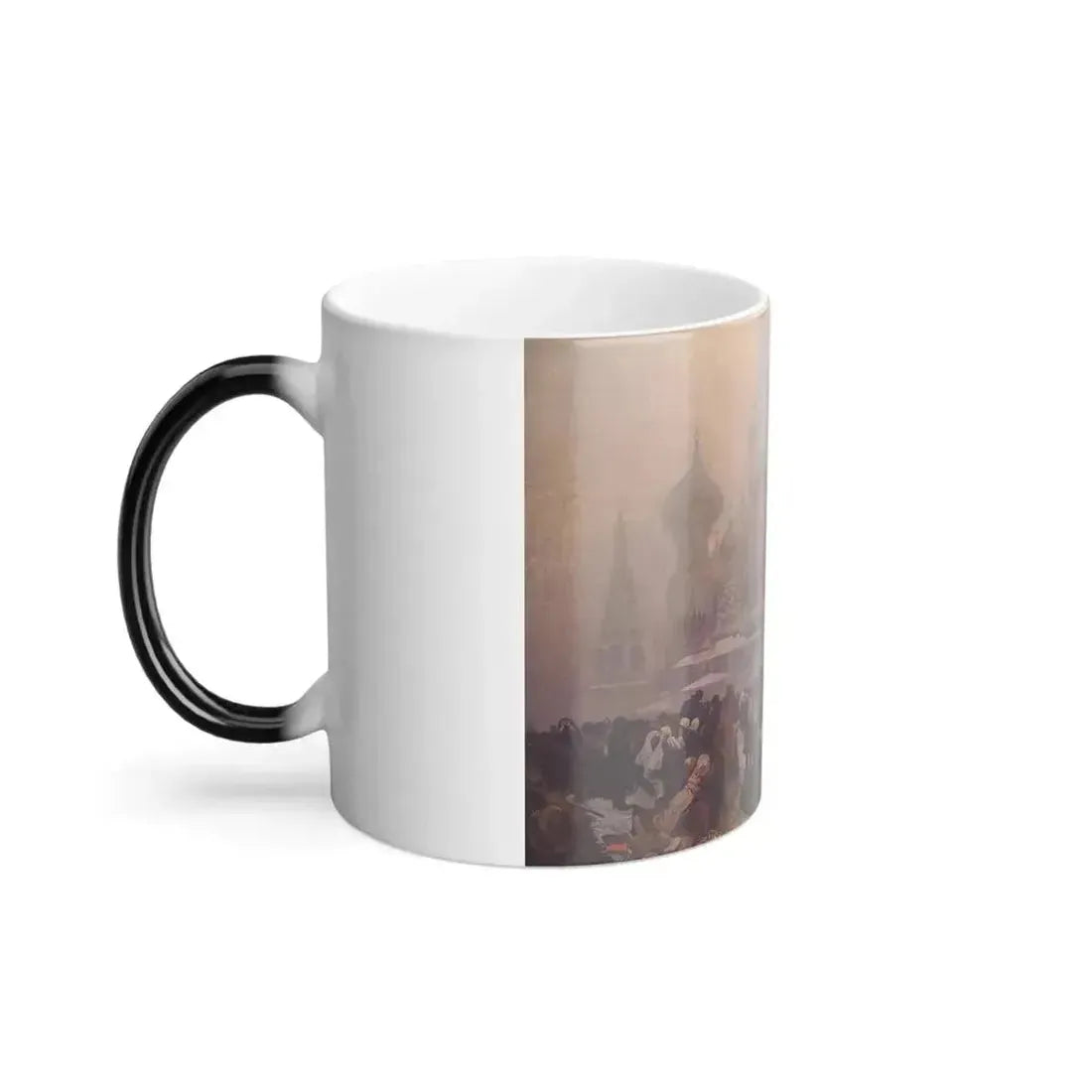 Alphonse Mucha (1860-1939) The Slav Epic - The Abolition of Serfdom in Russia - Color Changing Mug 11oz - Go Mug Yourself