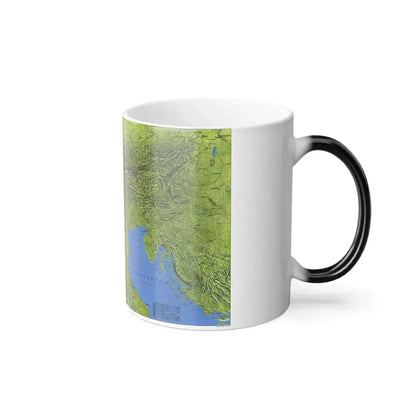 Alps, The (1985) (Map) Color Changing Mug 11oz - Go Mug Yourself