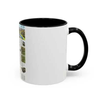 Alps, The - A Traveller's Map (1985) (Map) Accent Coffee Mug - Go Mug Yourself