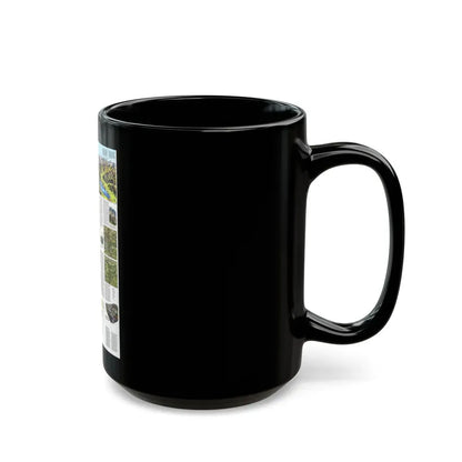 Alps, The - A Traveller's Map (1985) (Map) Black Coffee Mug - Go Mug Yourself
