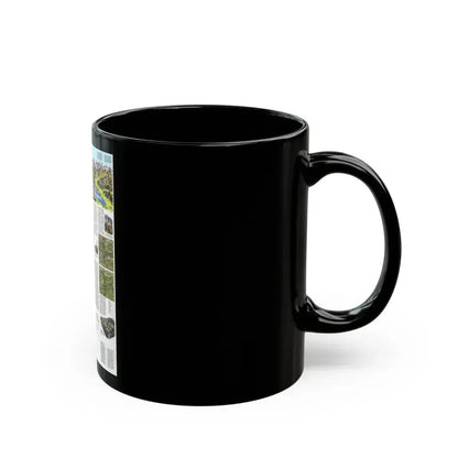Alps, The - A Traveller's Map (1985) (Map) Black Coffee Mug - Go Mug Yourself
