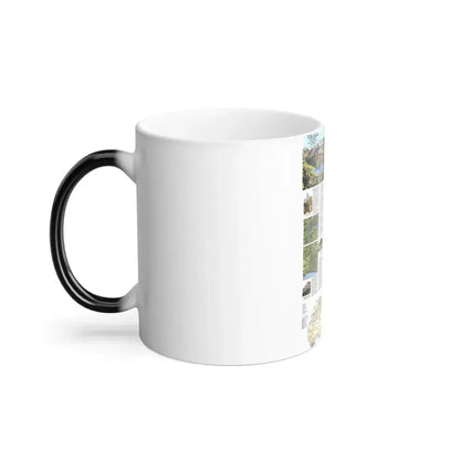 Alps, The - A Traveller's Map (1985) (Map) Color Changing Mug 11oz - Go Mug Yourself