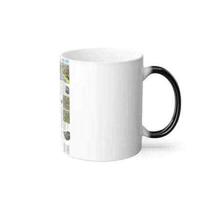 Alps, The - A Traveller's Map (1985) (Map) Color Changing Mug 11oz - Go Mug Yourself
