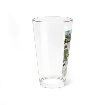 Alps, The - A Traveller's Map (1985) (Map) Pint Glass 16oz - Go Mug Yourself