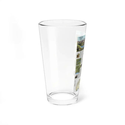 Alps, The - A Traveller's Map (1985) (Map) Pint Glass 16oz - Go Mug Yourself