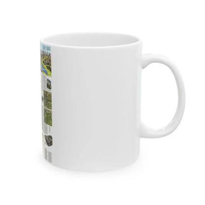Alps, The - A Traveller's Map (1985) (Map) White Coffee Mug - Go Mug Yourself