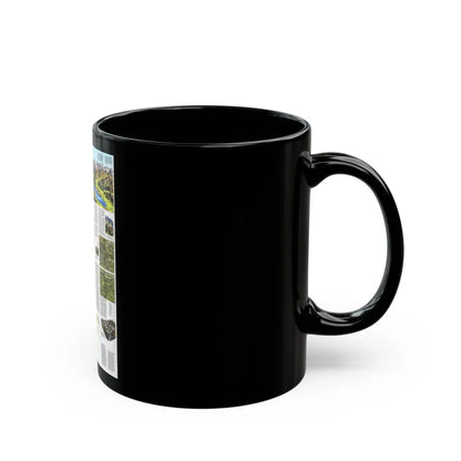 Alps, The - A Traveller's Map (1985) (Map) Black Coffee Mug-Go Mug Yourself