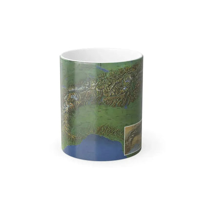 Alps, The - Europe's Backbone (1965) (Map) Color Changing Mug 11oz Default Title - Go Mug Yourself