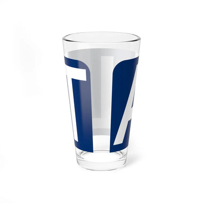 Alt plate blue FL 1956 (Florida) (Road Sign) Pint Glass 16oz - Go Mug Yourself