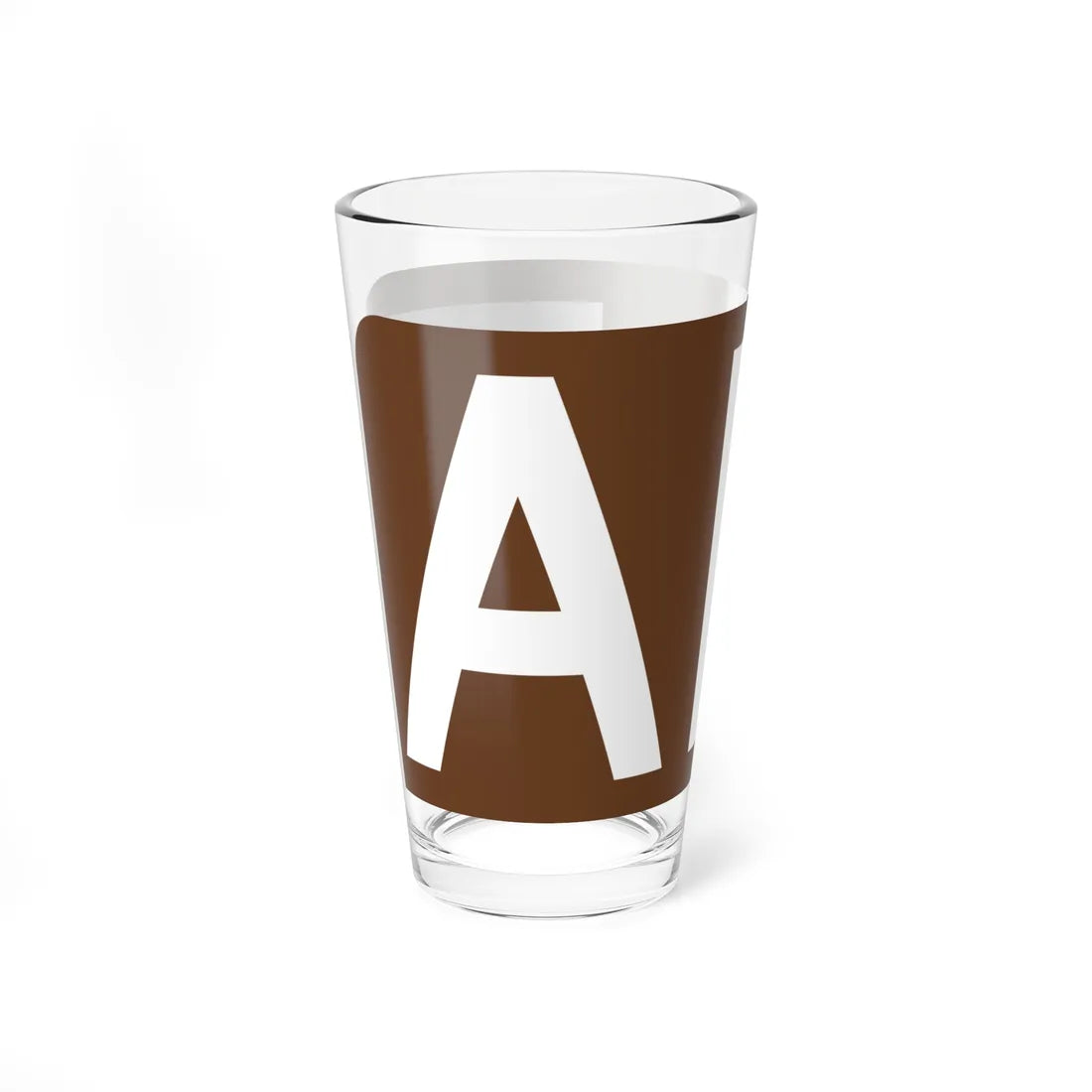 Alt plate brown FL 1956 (Florida) (Road Sign) Pint Glass 16oz - Go Mug Yourself