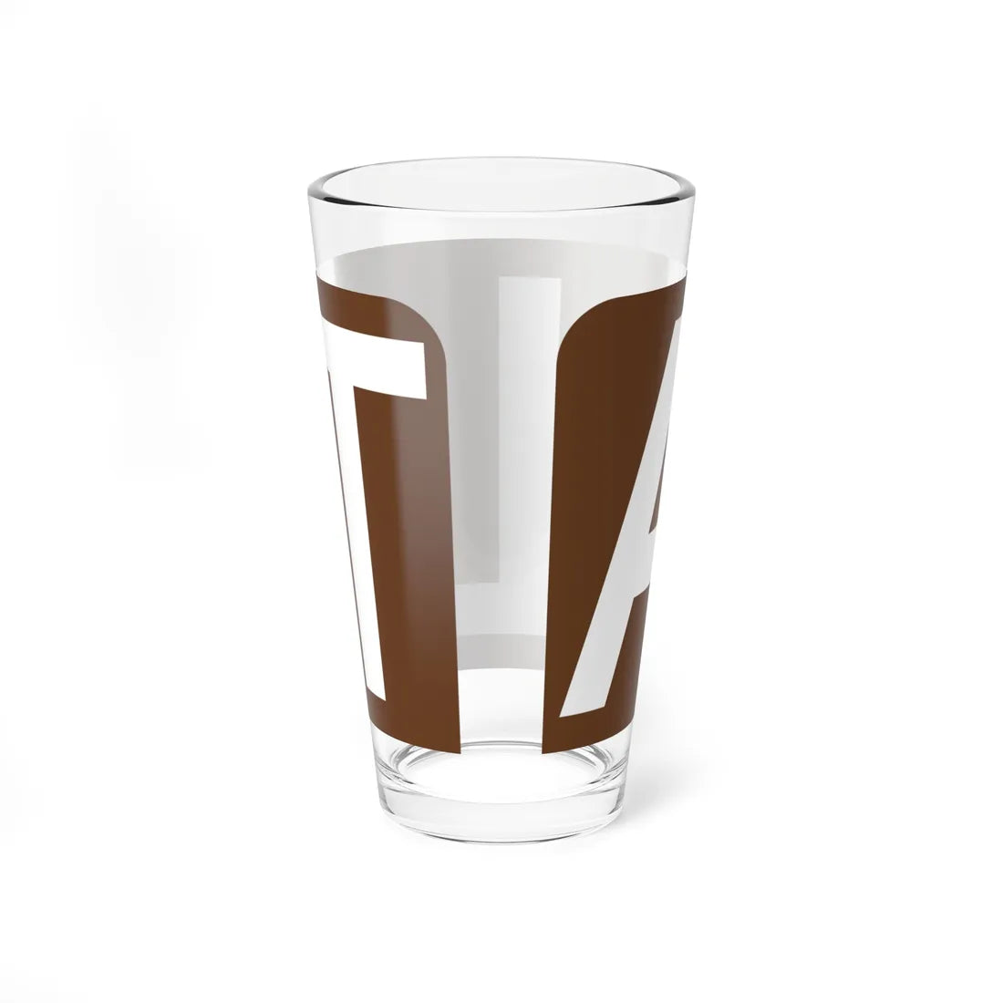 Alt plate brown FL 1956 (Florida) (Road Sign) Pint Glass 16oz - Go Mug Yourself