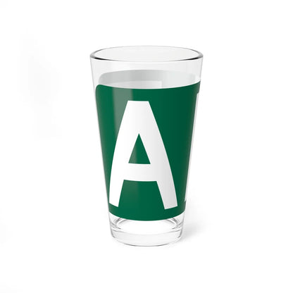 Alt plate green FL 1956 (Florida) (Road Sign) Pint Glass 16oz - Go Mug Yourself