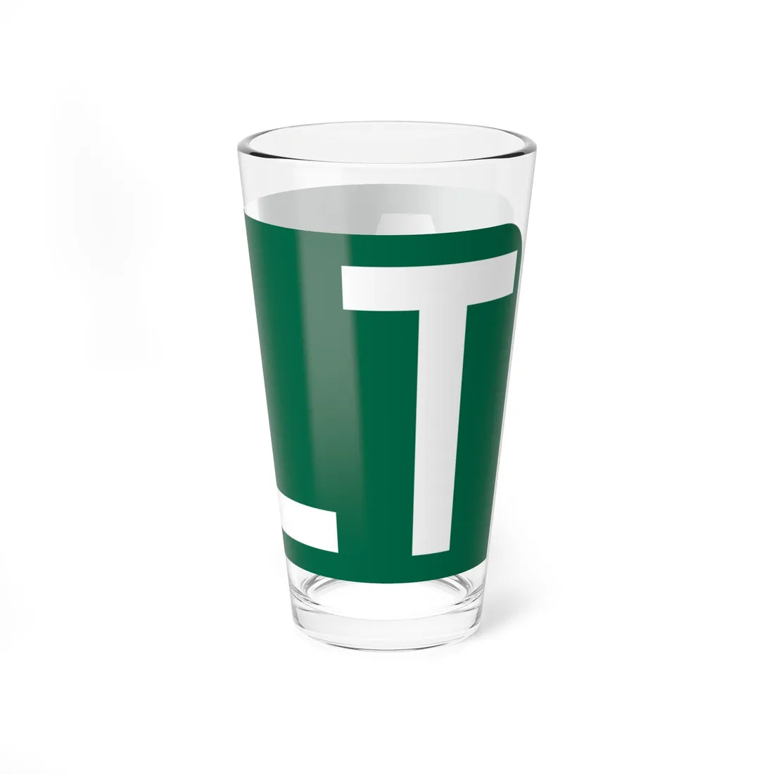 Alt plate green FL 1956 (Florida) (Road Sign) Pint Glass 16oz - Go Mug Yourself