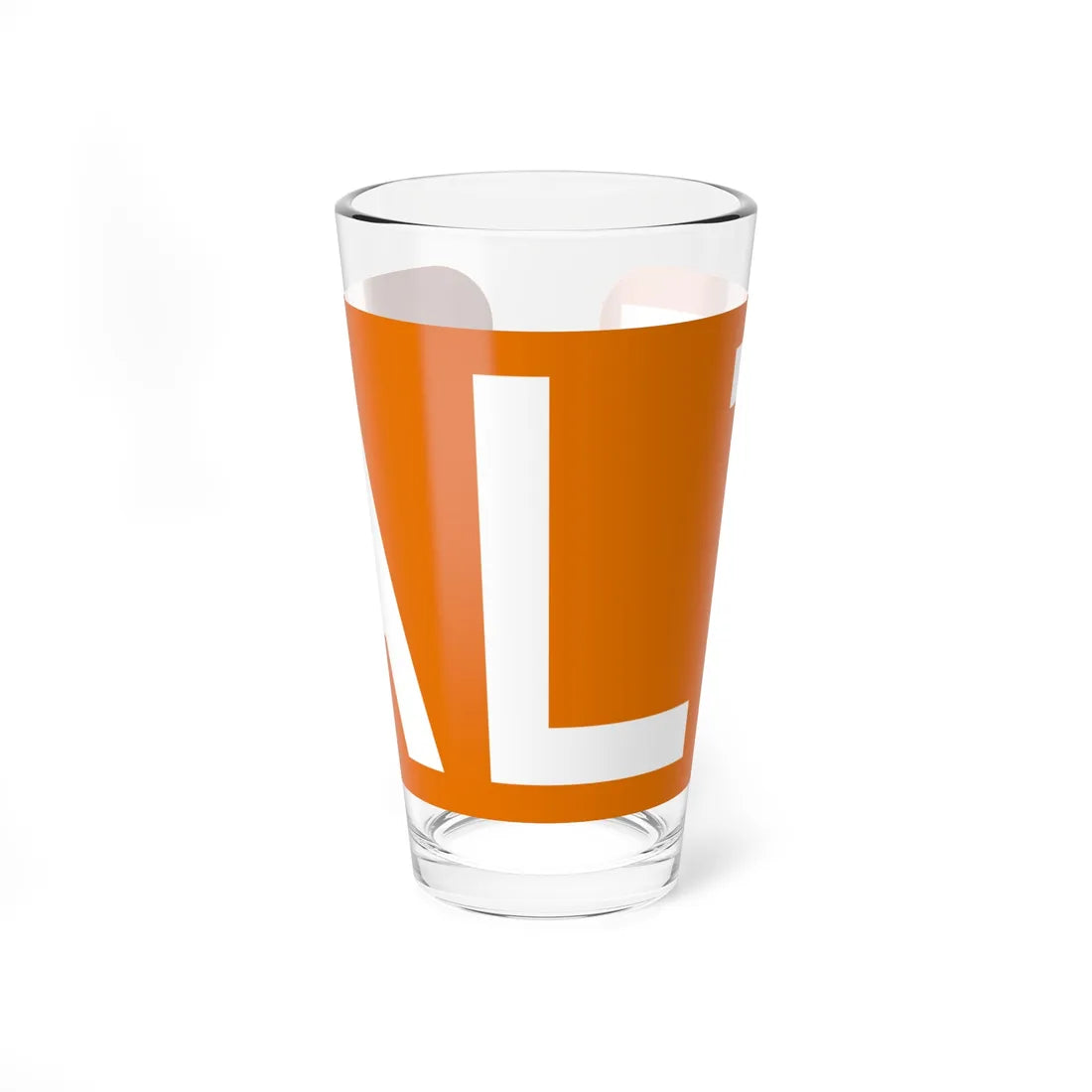Alt plate orange FL 1956 (Florida) (Road Sign) Pint Glass 16oz 16oz - Go Mug Yourself