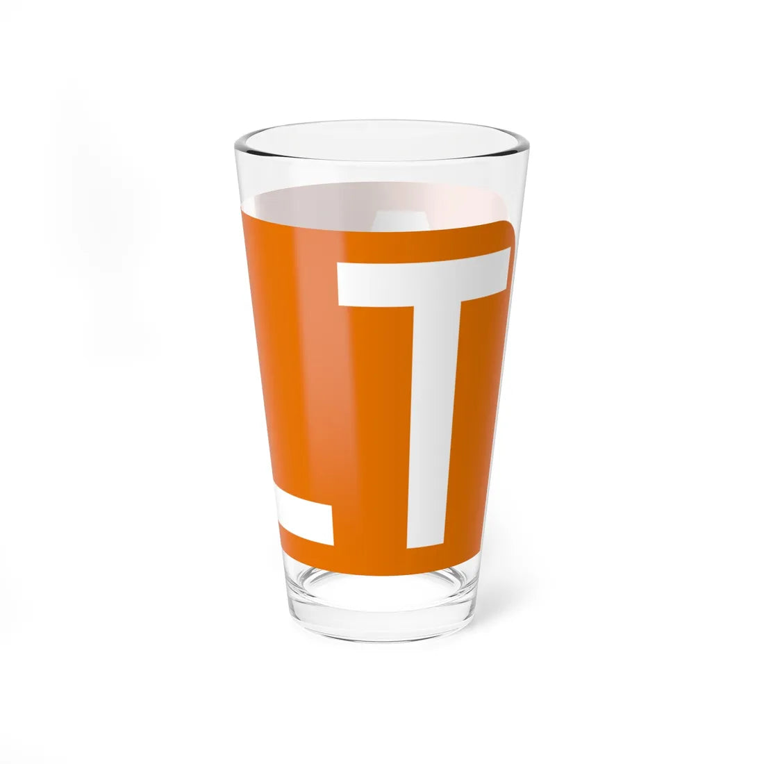 Alt plate orange FL 1956 (Florida) (Road Sign) Pint Glass 16oz - Go Mug Yourself