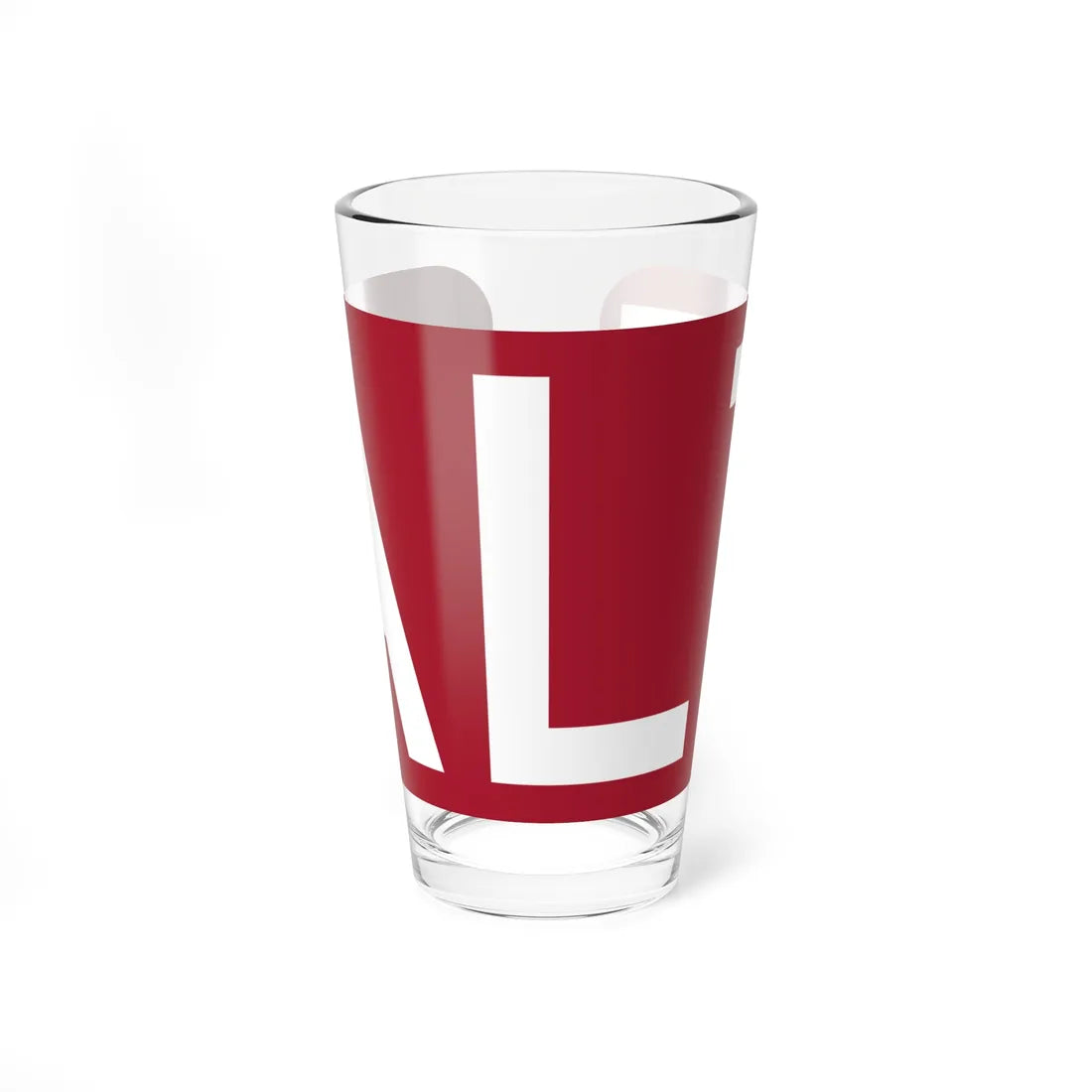 Alt plate red FL 1956 (Florida) (Road Sign) Pint Glass 16oz 16oz - Go Mug Yourself