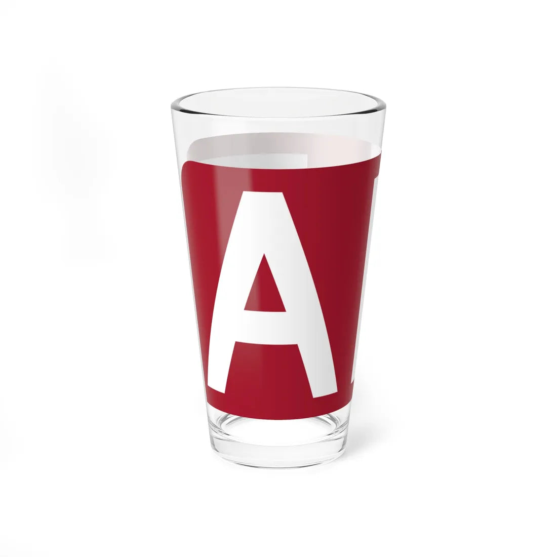 Alt plate red FL 1956 (Florida) (Road Sign) Pint Glass 16oz - Go Mug Yourself