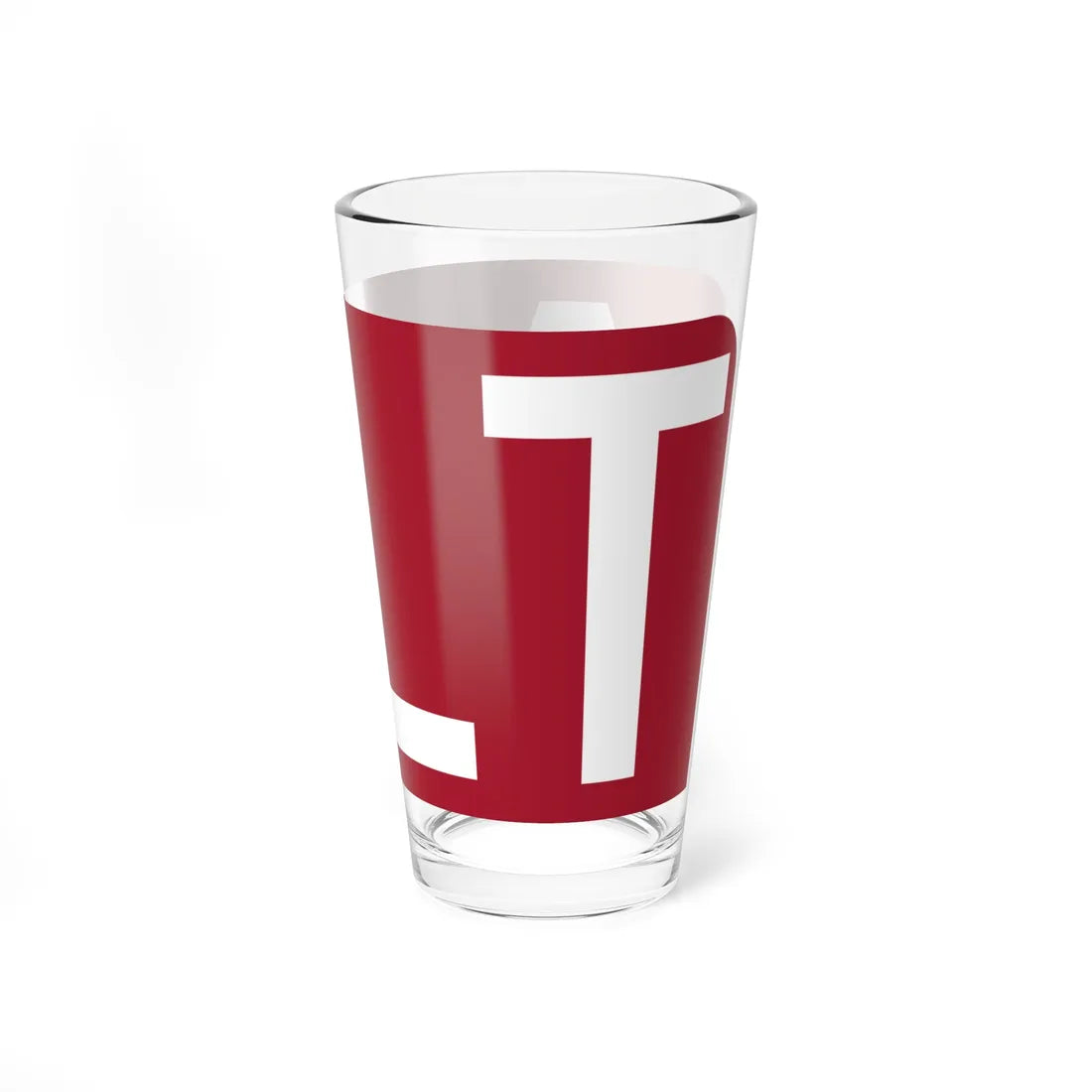 Alt plate red FL 1956 (Florida) (Road Sign) Pint Glass 16oz - Go Mug Yourself