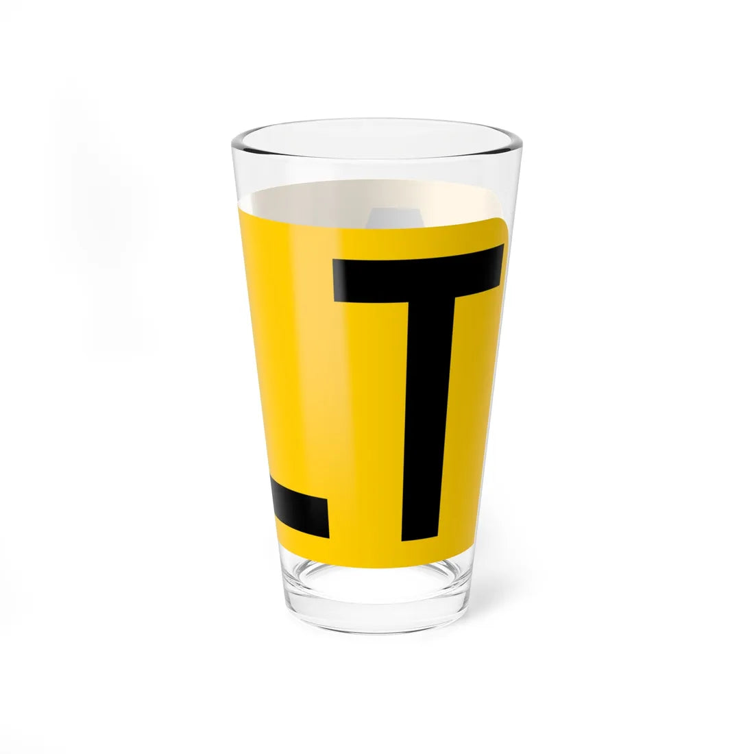 Alt plate yellow FL 1956 (Florida) (Road Sign) Pint Glass 16oz - Go Mug Yourself