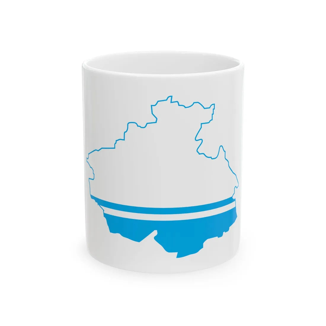 Altai-geo-stub (Russia) White Coffee Mug 11oz - Go Mug Yourself
