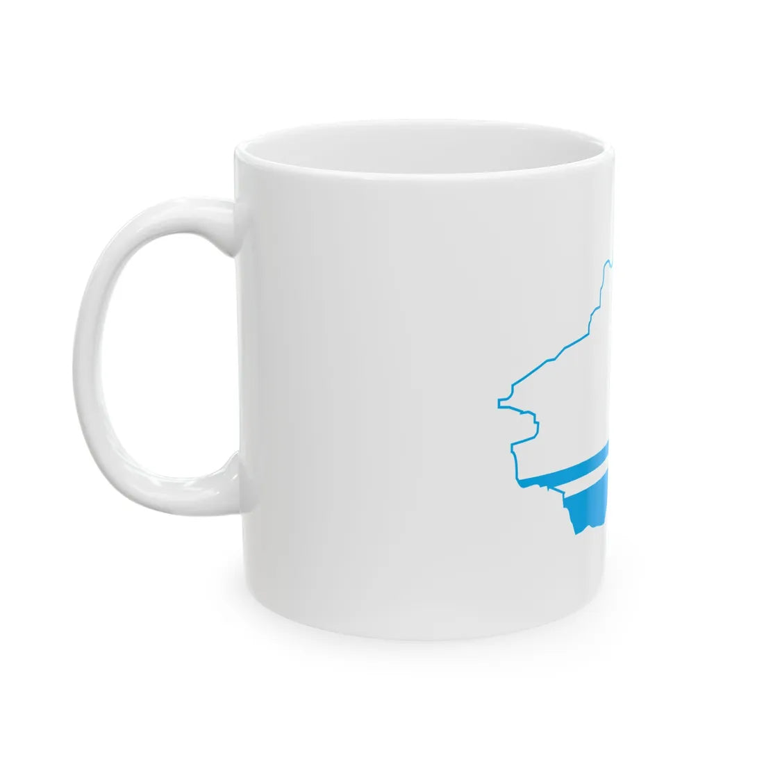 Altai-geo-stub (Russia) White Coffee Mug - Go Mug Yourself