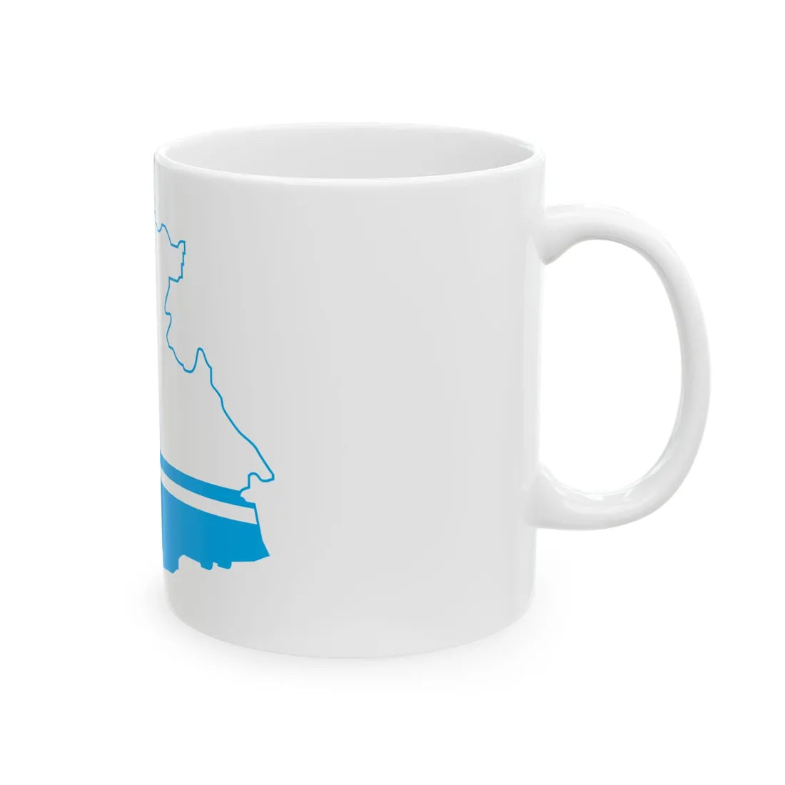 Altai-geo-stub (Russia) White Coffee Mug - Go Mug Yourself