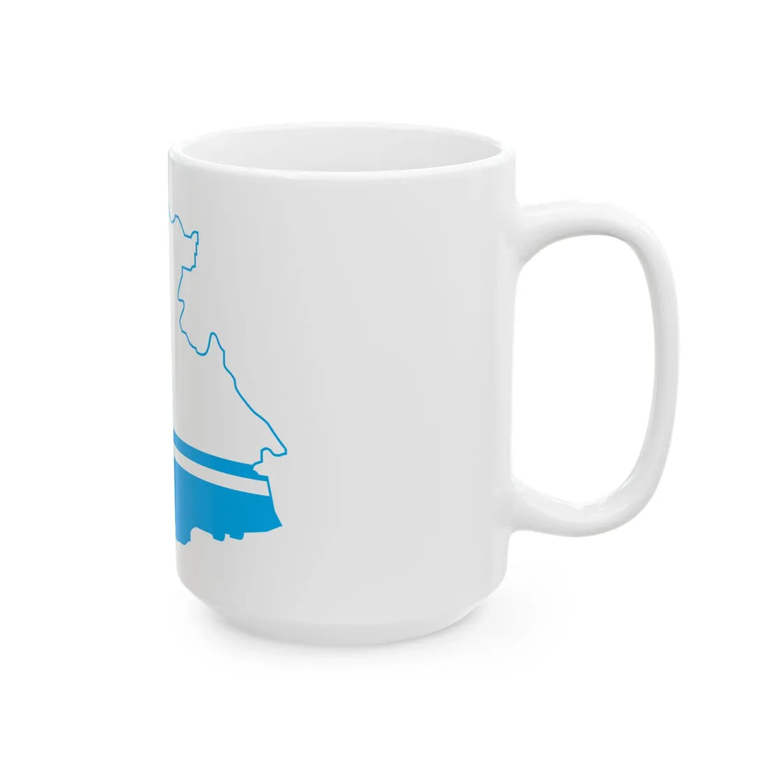 Altai-geo-stub (Russia) White Coffee Mug - Go Mug Yourself
