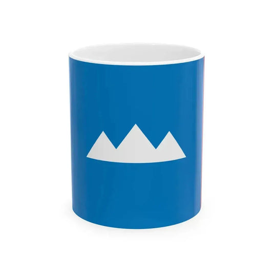 Altai Republic flag proposal 2 (Russia) White Coffee Mug 11oz - Go Mug Yourself