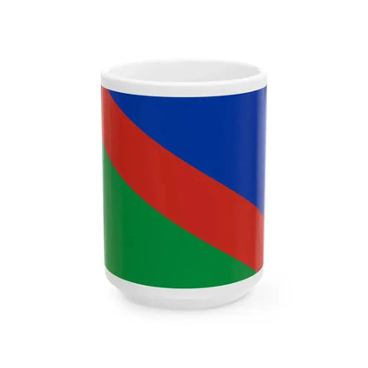 Altai Republic flag submission 1992 19 (Russia) White Coffee Mug 15oz - Go Mug Yourself