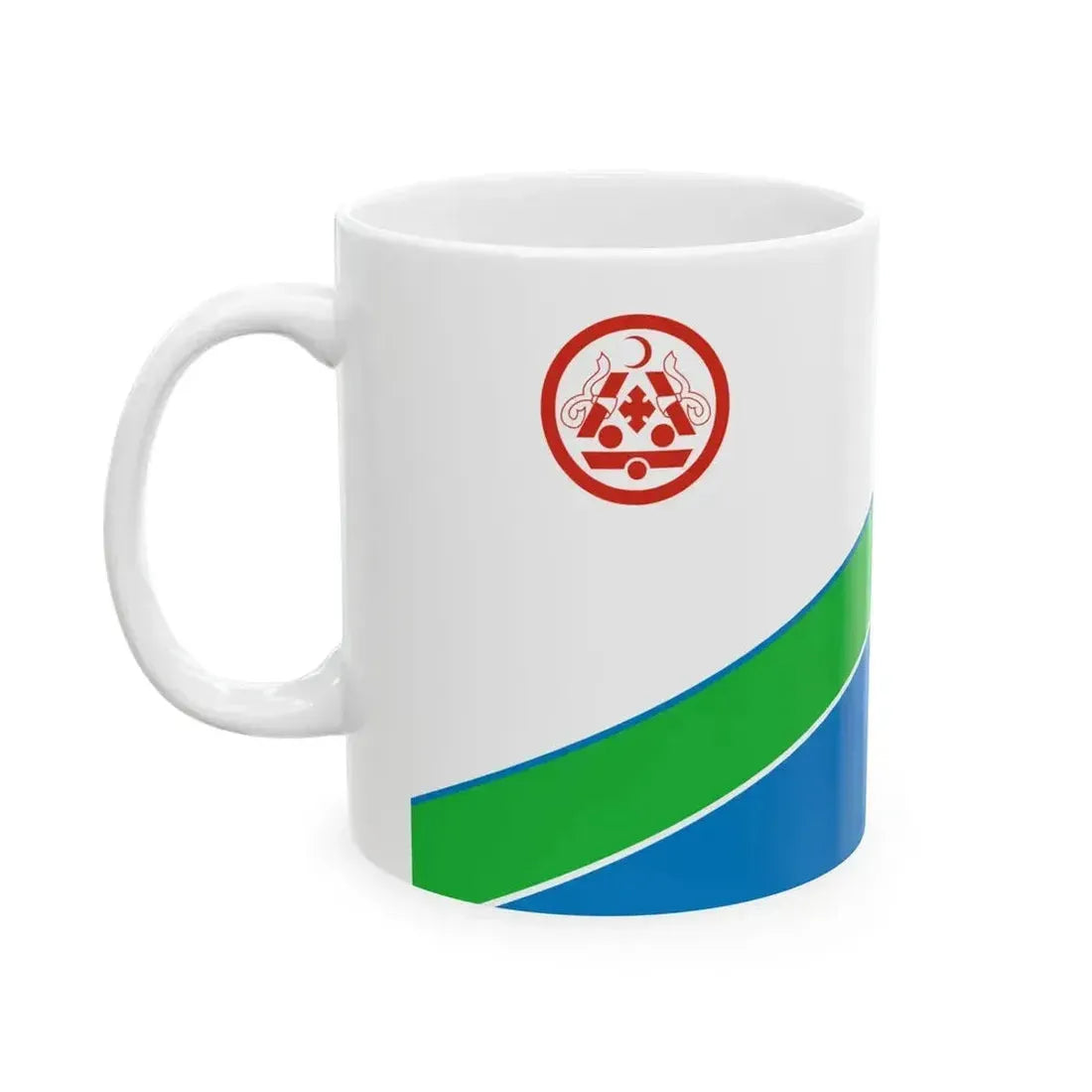 Altai Republic flag submission 1992 21 (Russia) White Coffee Mug - Go Mug Yourself