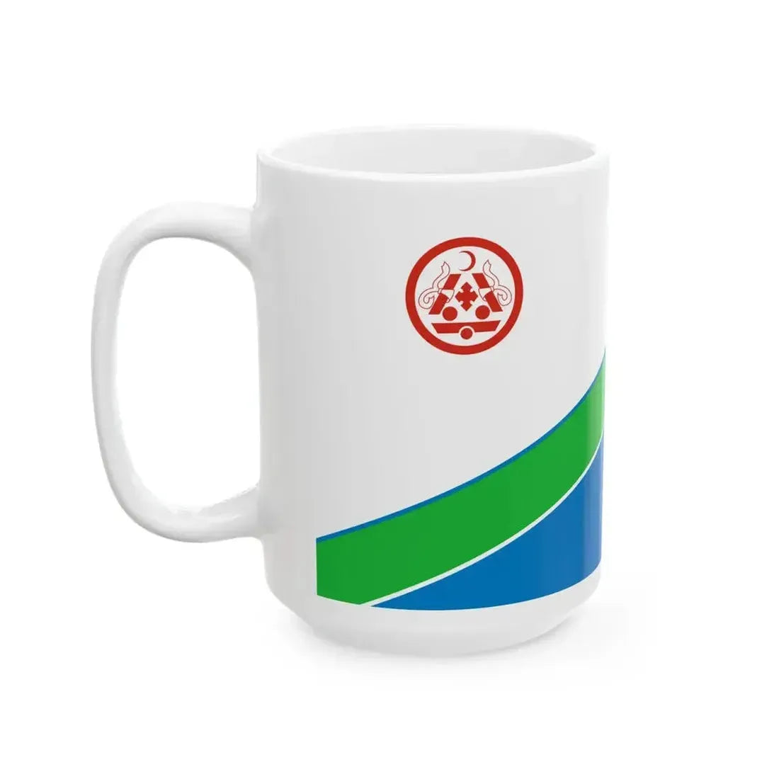 Altai Republic flag submission 1992 21 (Russia) White Coffee Mug - Go Mug Yourself