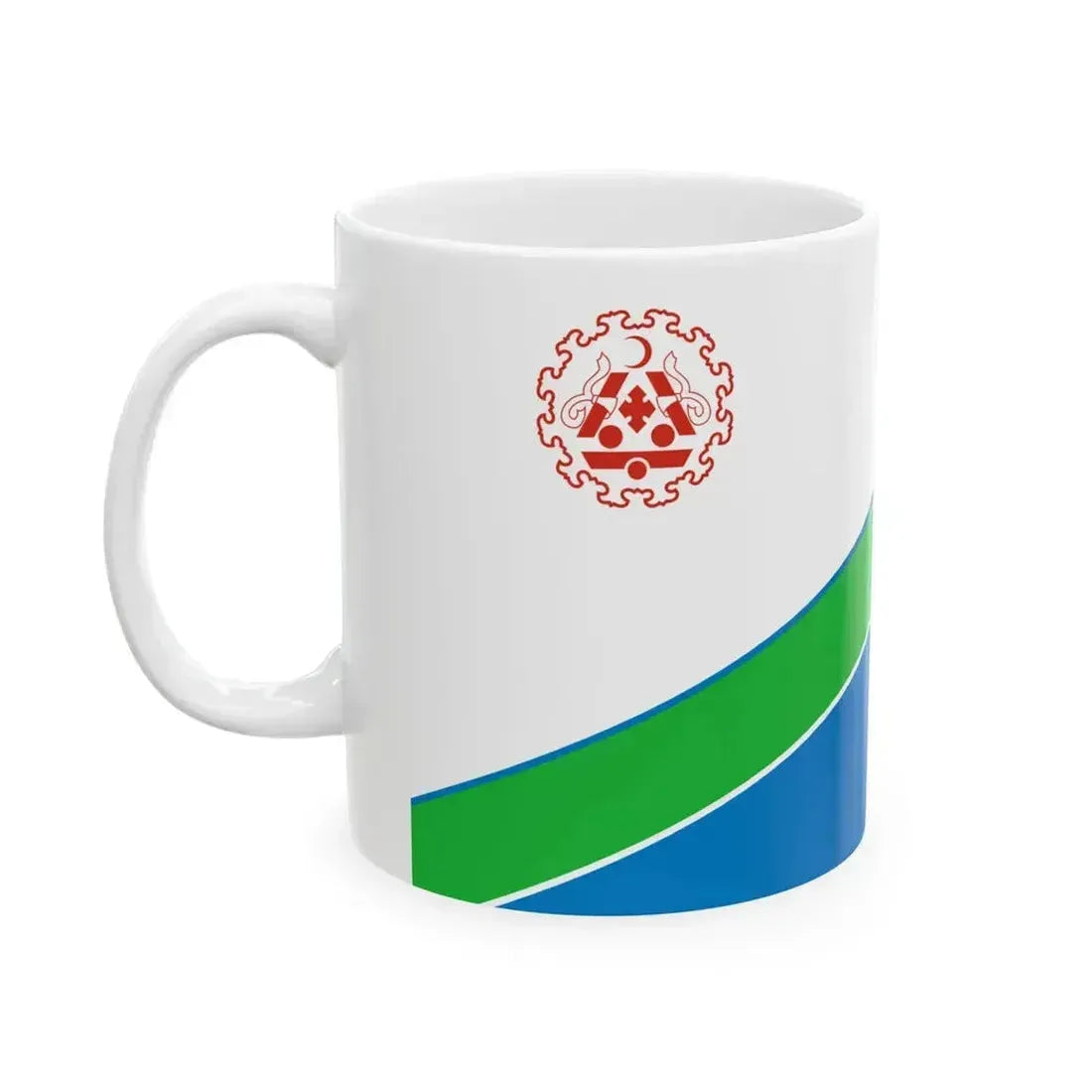 Altai Republic flag submission 1992 22 (Russia) White Coffee Mug - Go Mug Yourself