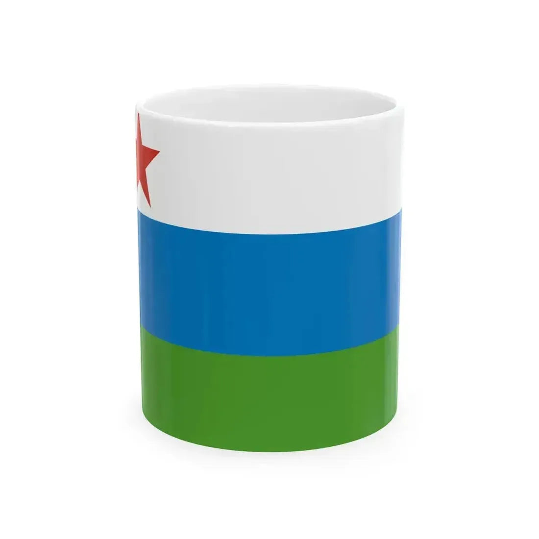 Altai Republic flag submission 1992 23 (Russia) White Coffee Mug 11oz - Go Mug Yourself