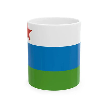 Altai Republic flag submission 1992 23 (Russia) White Coffee Mug 11oz - Go Mug Yourself